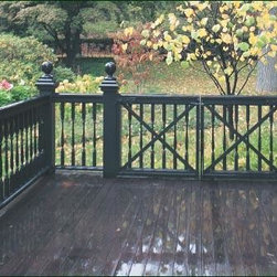Custom Spindle Railing - Outdoor Grills