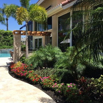 Renovation of Courtyard, Pool and Summer Kitchen in Boca Raton, FL