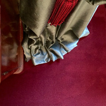 Westex velvet in a country farmhouse