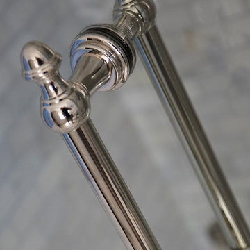 Shower Door Hardware Detail
