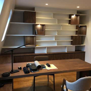 AGENCEMENT DE BUREAU & BIBLIOTHEQUE SUR MESURE