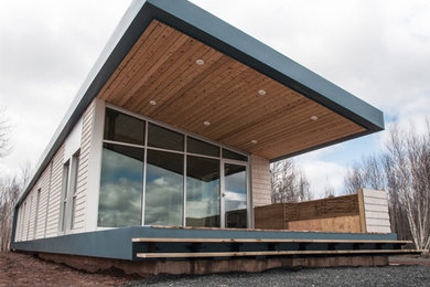 Inspiration for a modern deck remodel in Other