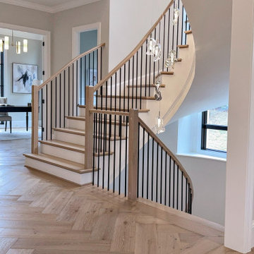 Project #150 | Contemporary White Oak Curve