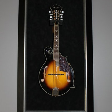 Lexington, KY Music Room Custom Instrument Display