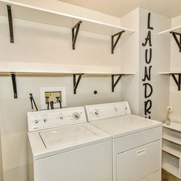 Functional Storage Laundry Room, Bucks County PA