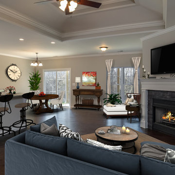 New Construction "Virtually Staged" After