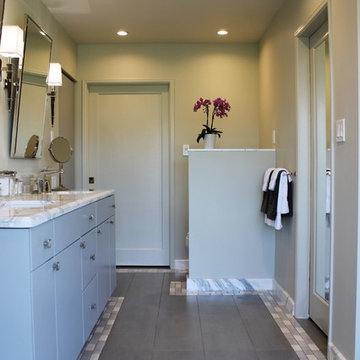 A tranquil masterbath in Pasadena