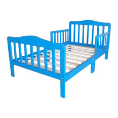 Toddler Beds | Houzz - Dream On Me - Dream On Me, Classic Design Toddler Bed, Blue - Toddler