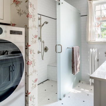 Universal Design Bath, Craftsman Style