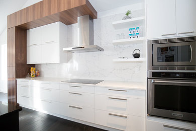Kitchen - modern kitchen idea in Toronto
