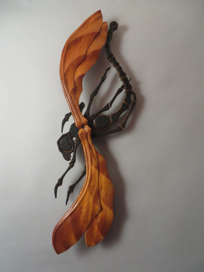 SuperFly (Wall-mounted Sculpture 44"x14")