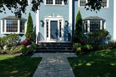 This is an example of a modern landscaping in Boston.