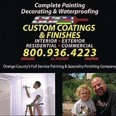 CUSTOM COATINGS & FINISHES