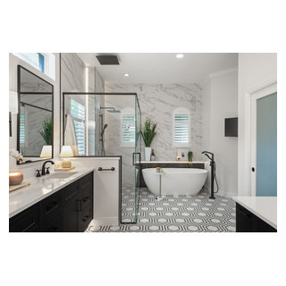 Timeless Transition Bathroom - Transitional - Bathroom - Orlando - by ...