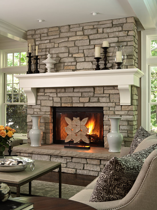 fireplace mantel decorating ideas houzz