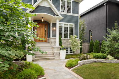 Design ideas for a modern landscaping in Chicago.