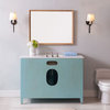 47" Abbeville Distressed Blue Bathroom Vanity