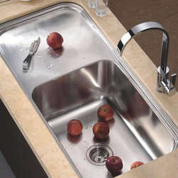 Dawn Undermount Single Bowl With Work Surface DSU4120 - Kitchen Sinks