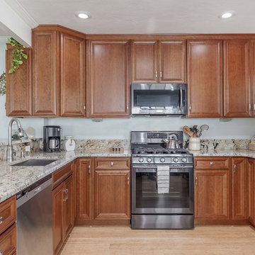 Cabinets.com | Classic look with Hawthorne Cherry Toffee Cabinets