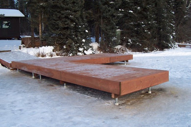 Inspiration for a rustic home design remodel