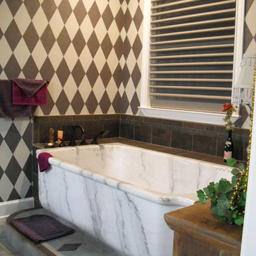 White Marble Tub