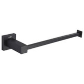 Blaine Modern Matte Black Towel Bars