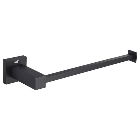 Cube 10" Bathroom Towel Bar KBA1503, Matte Black