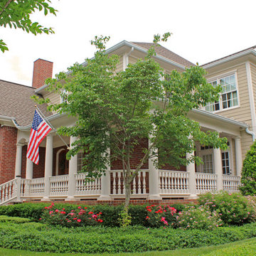 New Porch Railing in Franklin, TN