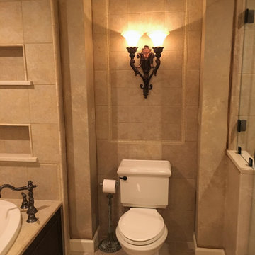 European Influenced Master Bathroom