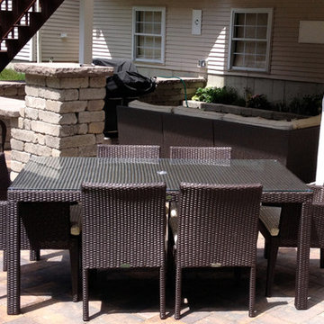 An Outdoor Dining Table for the City or the Country