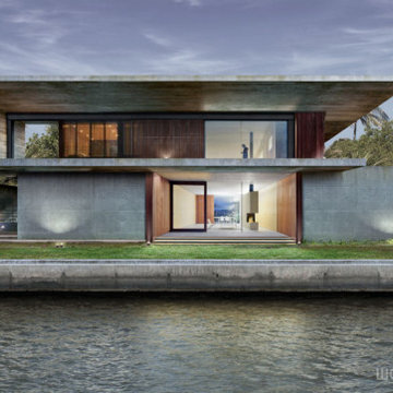 Contemporary Concrete River project