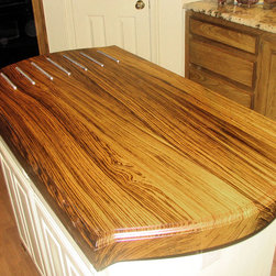 Zebrawood Work Island - Products