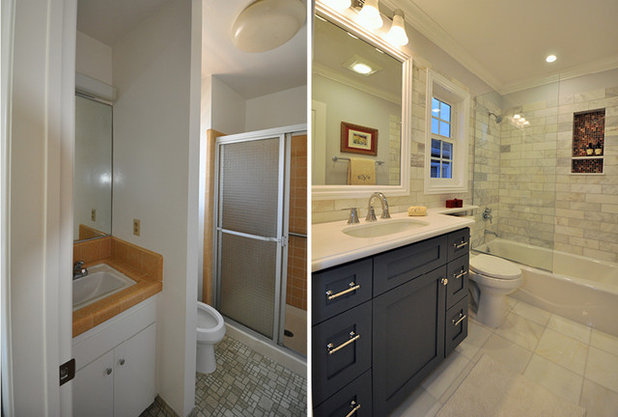 5 Ways With an 8-by-5 Bathroom