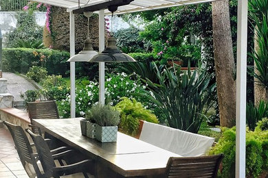 Esempio di una terrazza minimal