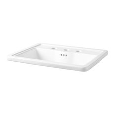 50 Most Por Traditional Bathroom Sinks For 2018 Houzz Mirabelle Key West 22 5 8 Drop In Bathroom Sink With 3