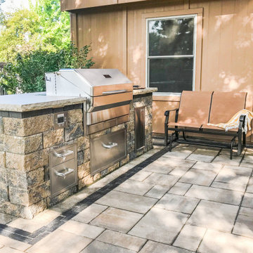 Grill Station and Paver Project