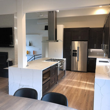 Edmonds Custom Living Room and Kitchen Remodel