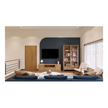 Family Room | Penthouse | Simple Elegance | Artis Interiorz