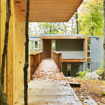Prefab Cottage for Two Families