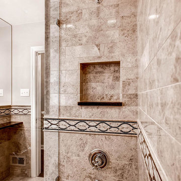 Drama and Distinction in a Master Bath
