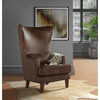 Picket House Elia Chair With Chrome Nails, Sierra Toffee