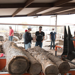 Salvaging Texas Post Oak trees for hardwood floors - Products