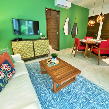 Couples Condo Retreat Gets an Infusion of Personality & Style