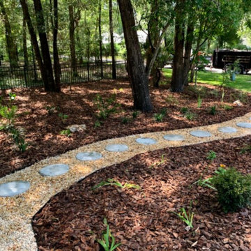 Stone and Gravel Pathway