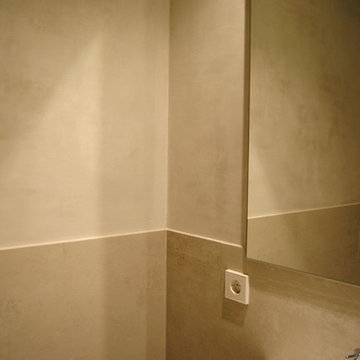Wandgestaltung Variation in Bad