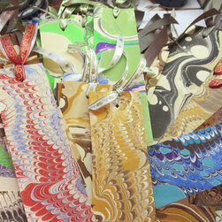 marbled papers, other items - Decorative Accents