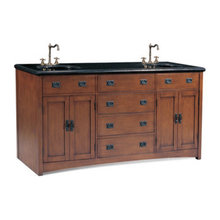 hall bathroom vanity