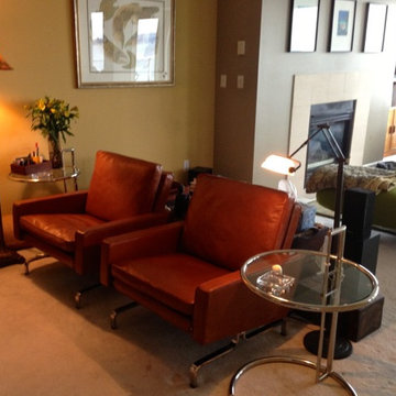 Rooms with our Poul Kjaerholm Reproductions