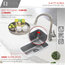 9" L x 17 3/4" W Undermount or Drop-in Stainless Steel Bar Sink with Strainer