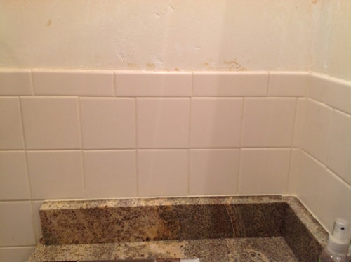 Add Mosaic Tile Above Bullnose